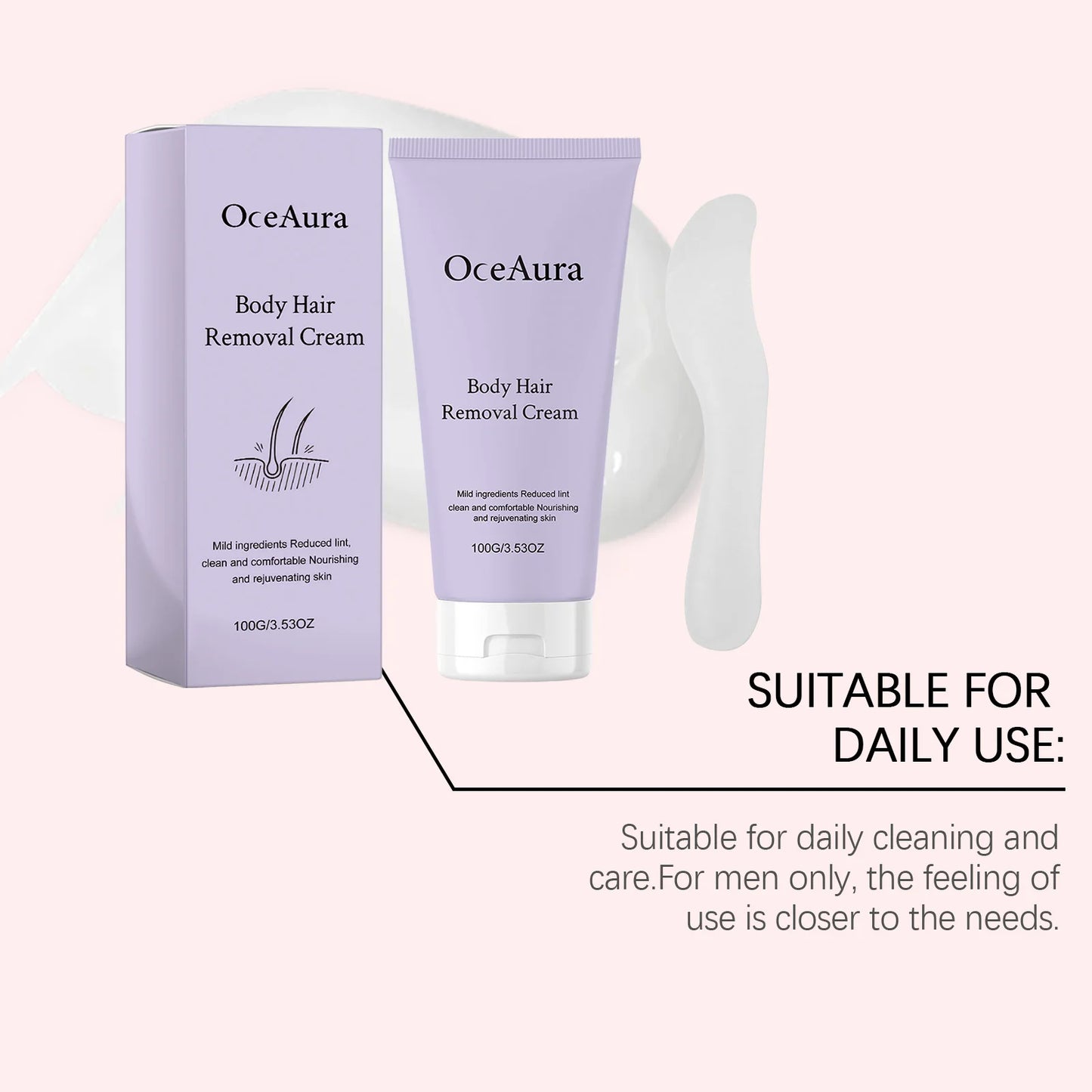 100g Gentle Hair Removal Cream – Legs, Armpits & Arms