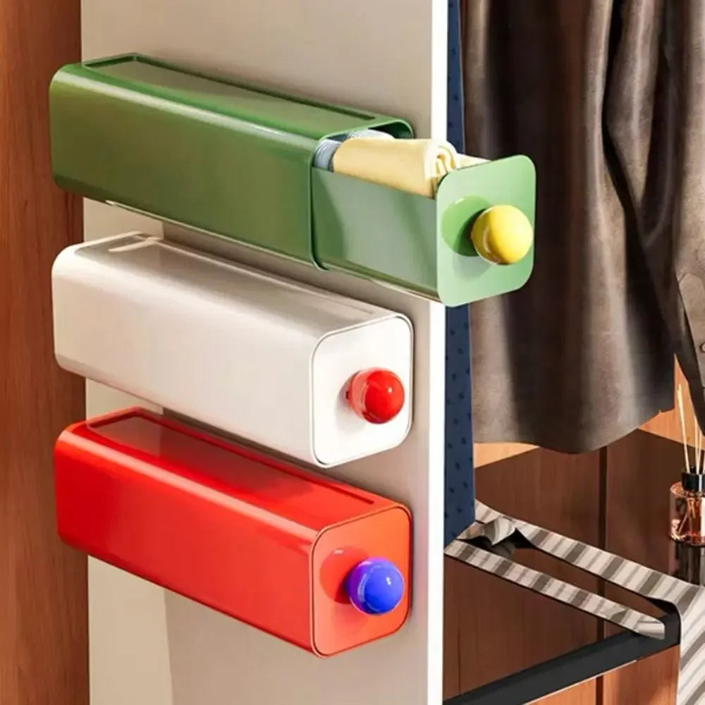 Dopamine Desktop Storage Boxes Bedroom Underwear and Sock Storage Artifact Dormitory Bathroom Wall Mounted Boxes Practical New Peaceful Pleasures Health and Wellness