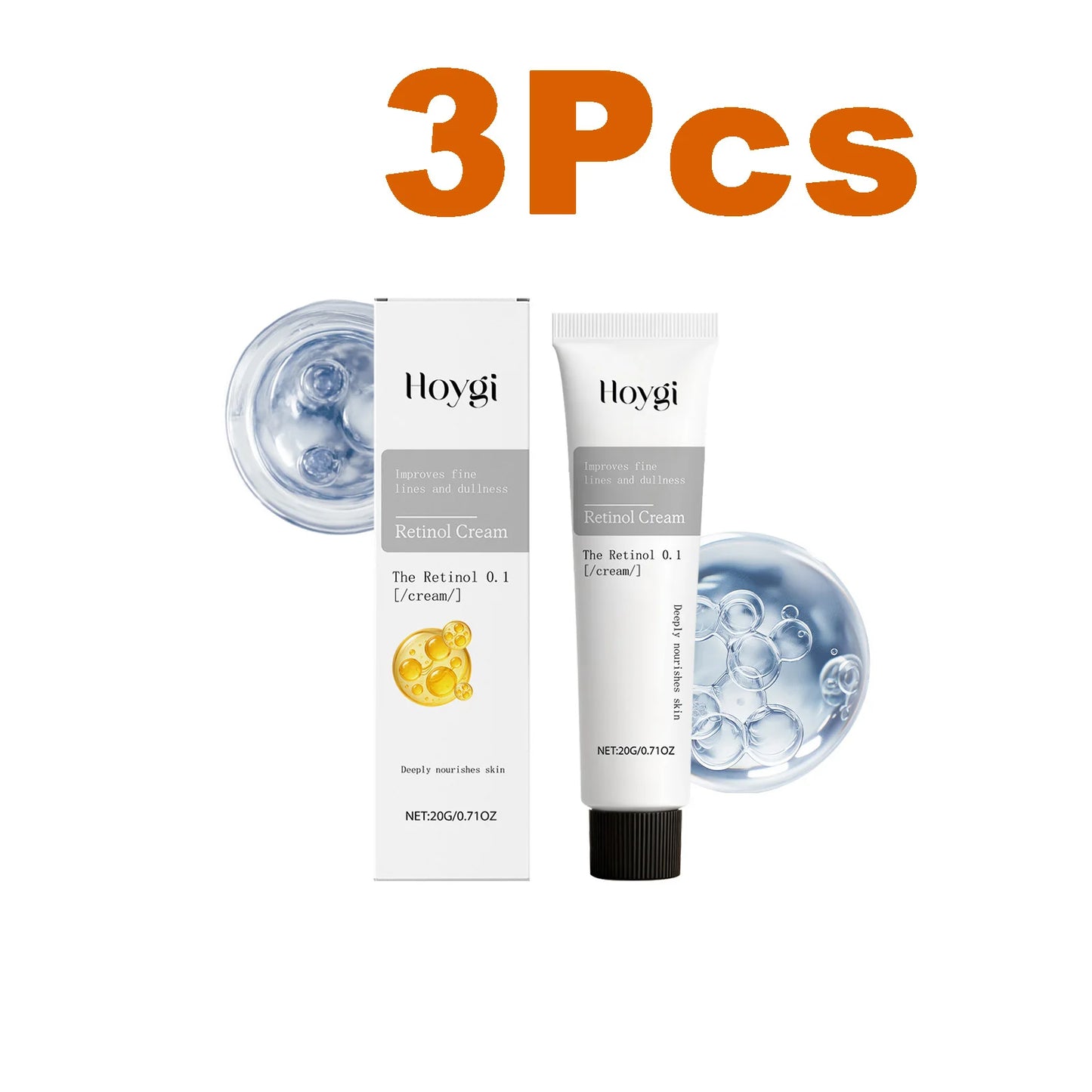 Retinol Face Cream with Vitamin E & B5 – Anti-Aging Moisturizer
