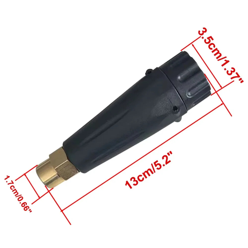 G1/4 High-Pressure Foam Nozzle | Brass Car Wash Water Gun