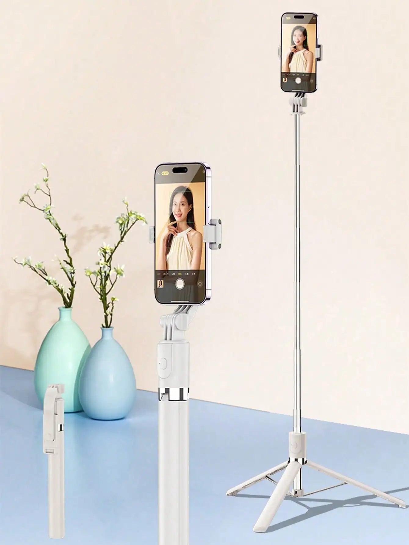 1700mm Selfie Stick Wireless Selfie Stick Phone Tripod Extendable Stand Foldable Monopod For Smartphones Balance Steady Shootin Peaceful Pleasures Health and Wellness