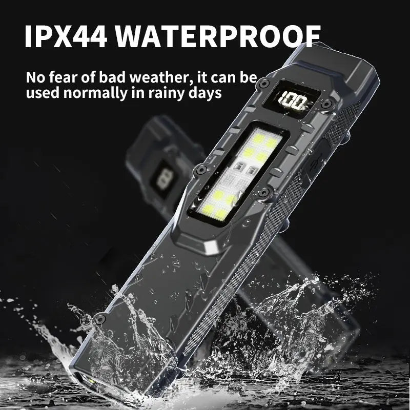 POCKETMAN 3800LM USB Rechargeable LED Flashlight – 9 Modes
