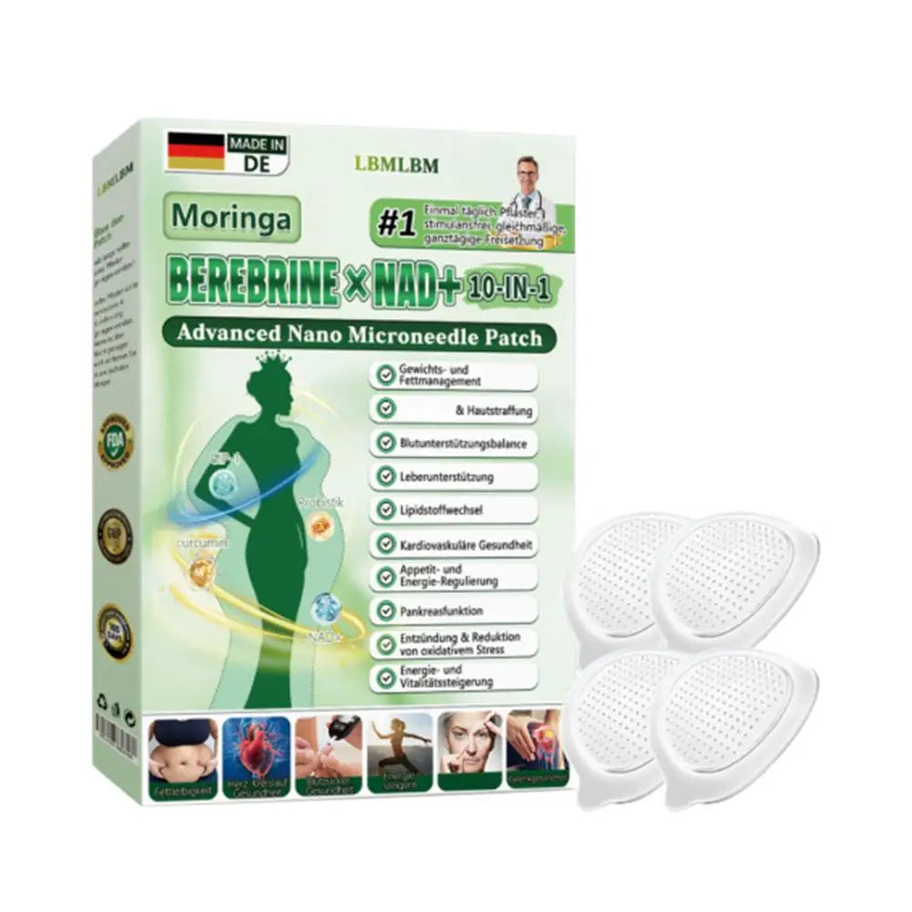 Moringa Microneedle Body Firming Patch – 4pcs Skin Tightening