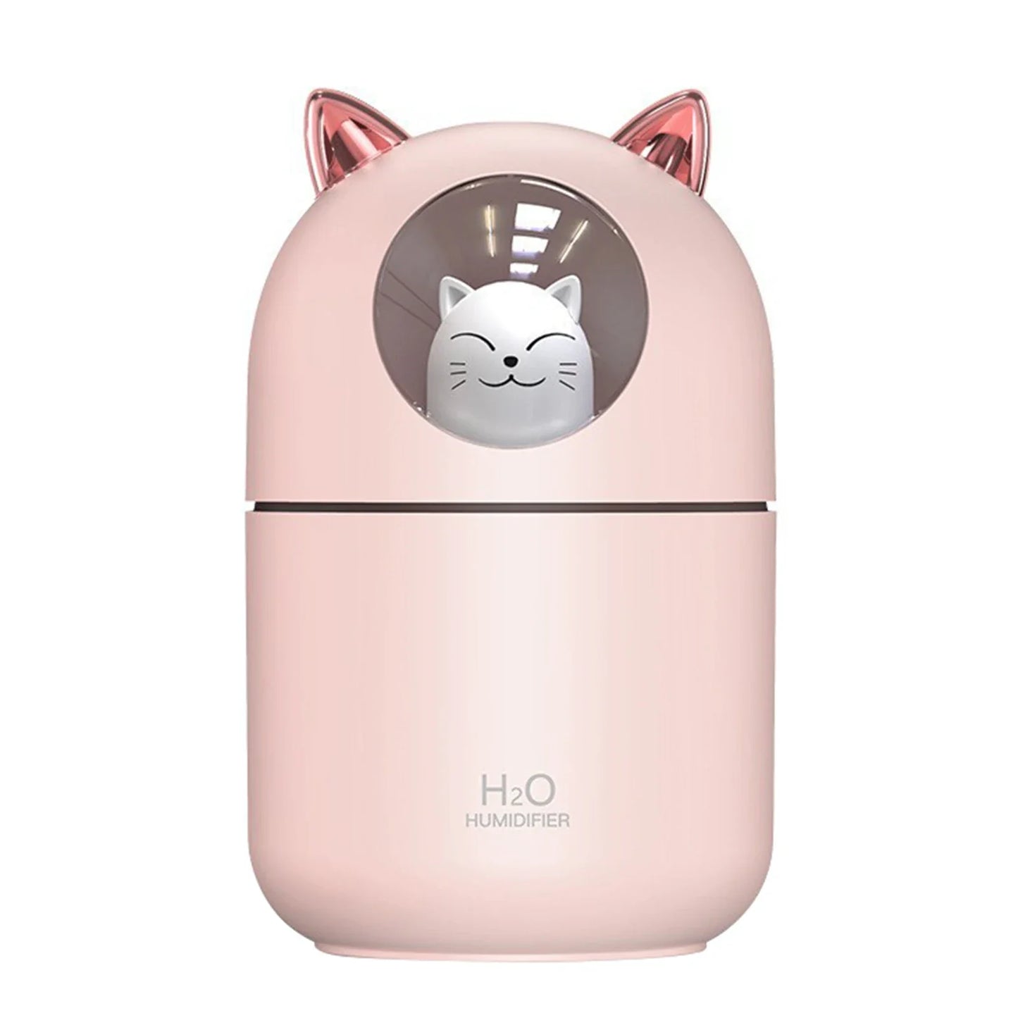 USB Mini Humidifier & Aroma Diffuser with Night Light | 300ml