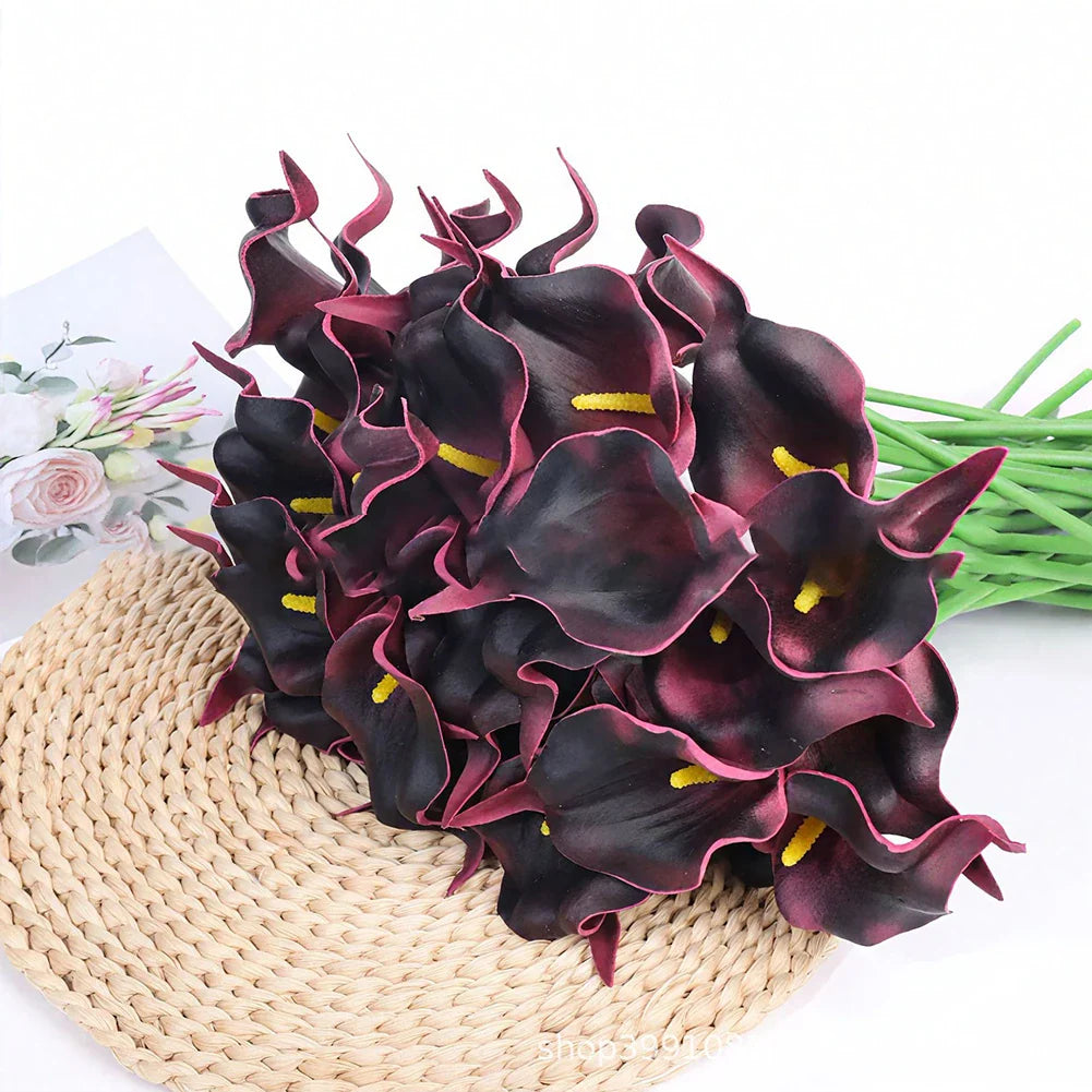 Calla Lily Artificial Bouquet – Wedding & Home Decor Flowers