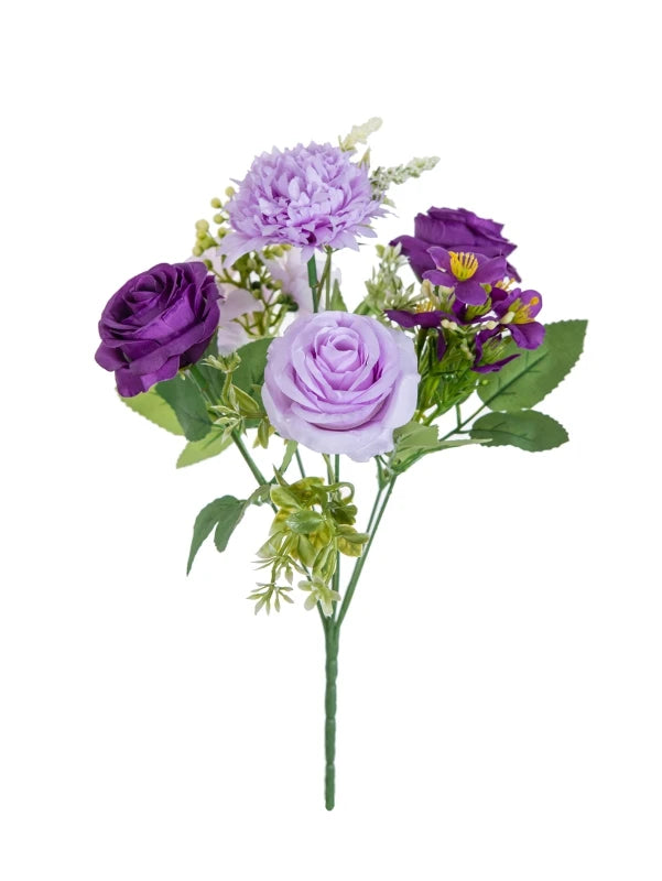 Artificial Silk Hydrangea Rose Bouquet | Wedding & Home Décor