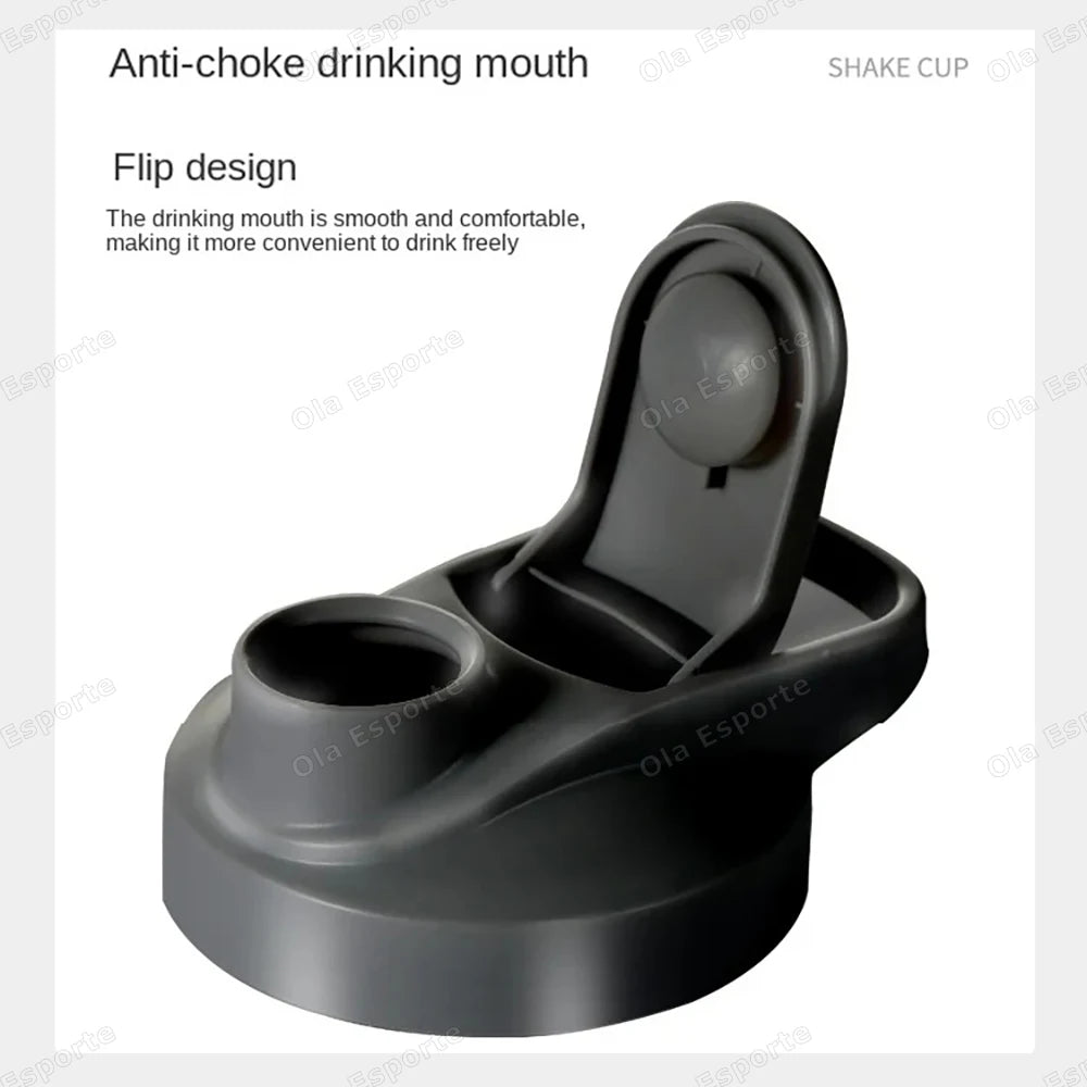 500ml Leak-Proof Protein Shaker Bottle for Gym & Sports