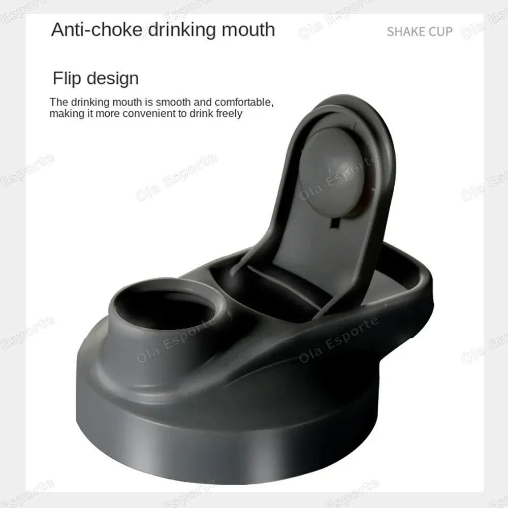 500ml Leak-Proof Protein Shaker Bottle for Gym & Sport
