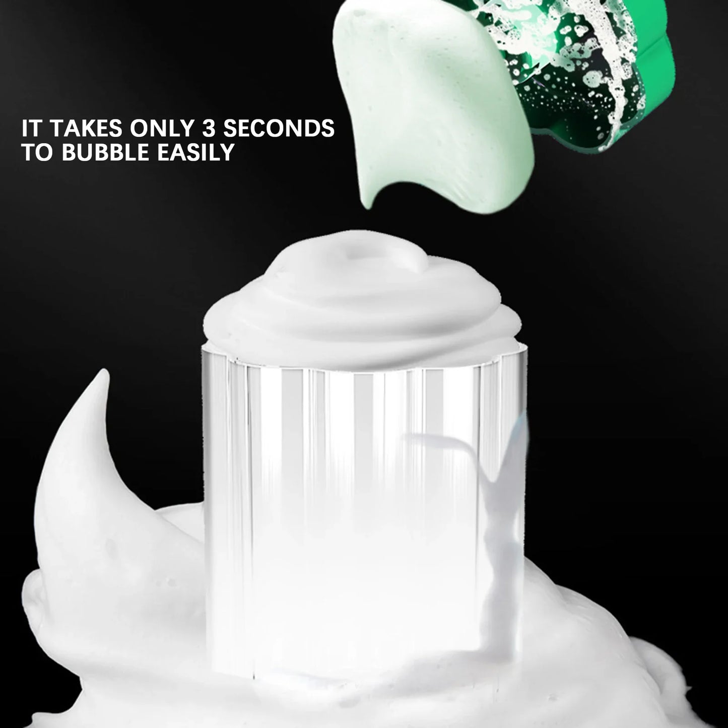 Manual Foam Maker Cup – Portable Facial Cleanser Foamer