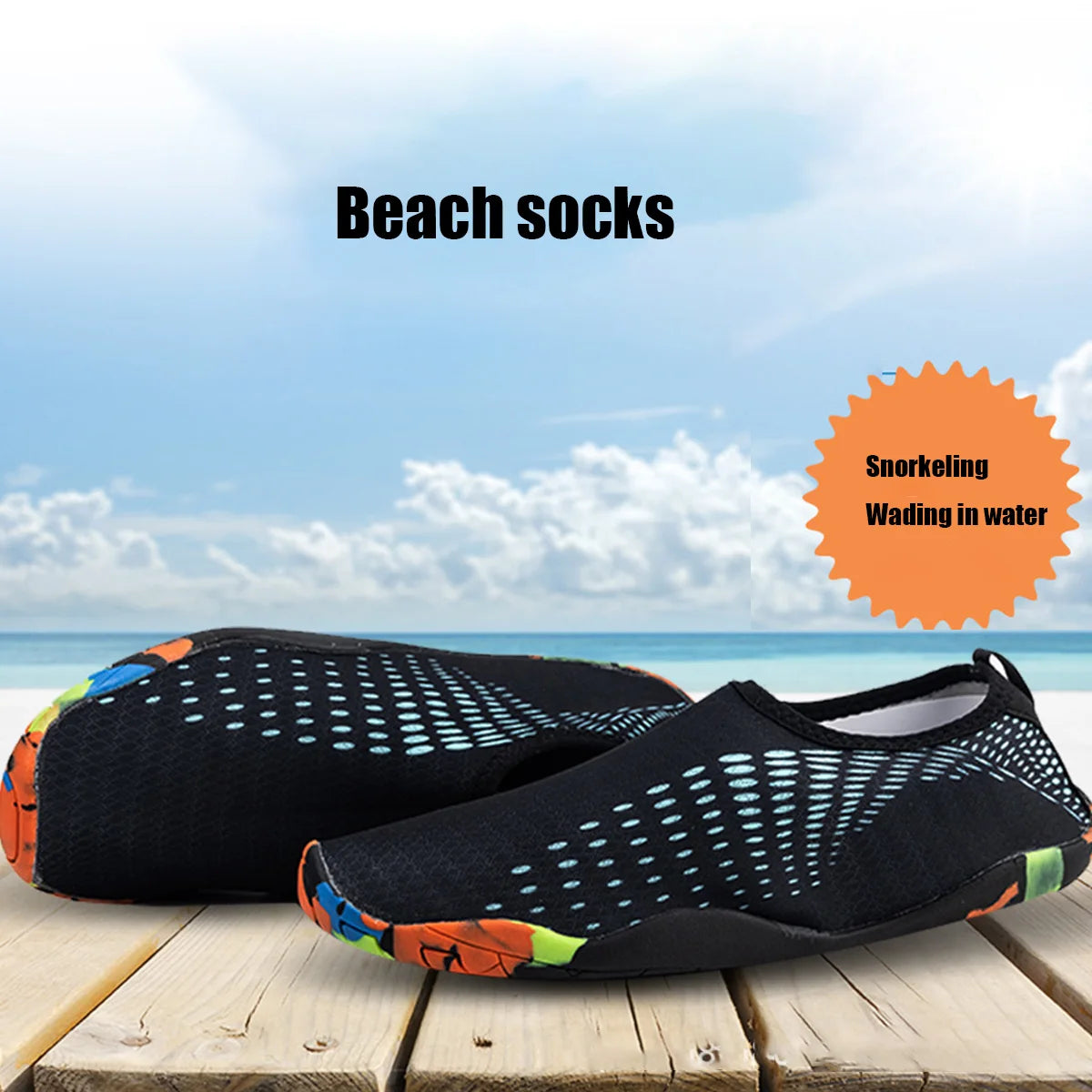 Barefoot Water Shoes Men & Women | Quick-Dry Aqua Socks