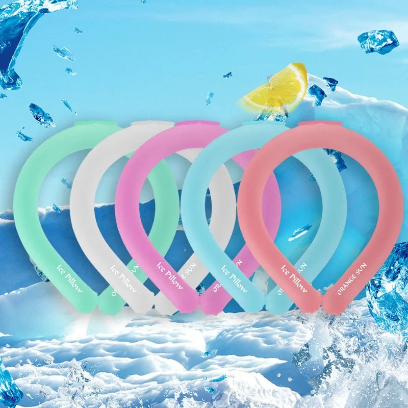 Ice Cooling Neck Collar – Heatstroke Prevention Summer Wrap
