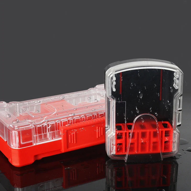 Portable Hex Drill Bit Case – 5 Sizes, Water-Resistant Storage
