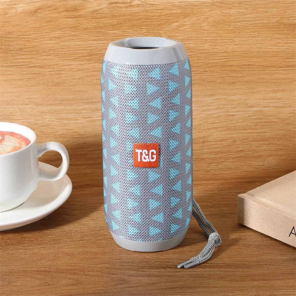 T&G Portable Bluetooth Speaker – FM Radio, Bass & TWS