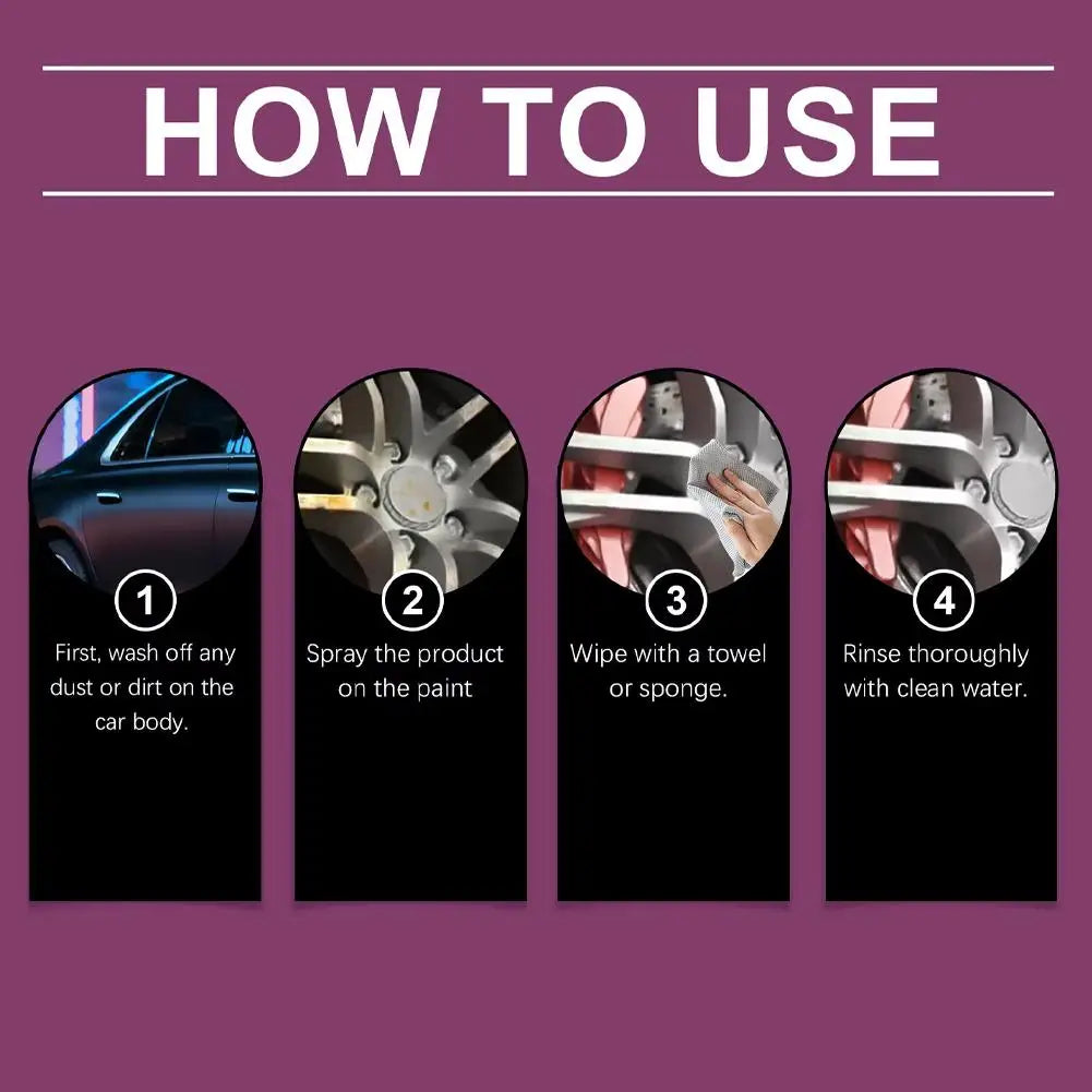 Car Rust Remover Spray for Auto Paint and Metal Surfaces Peaceful Pleasures Health and Wellness