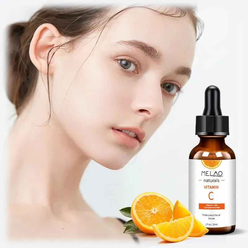MELAO Vitamin C Serum – Hyaluronic Acid, Vitamin E Anti-Aging