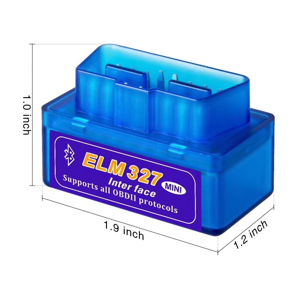 Mini Eml327 V2.1 OBD 2 Bluetooth Car Diagnostic-Tools For Android Scanner Code Support Smart Scan Tool ODB2 Scanner Tool Mini E Peaceful Pleasures Health and Wellness