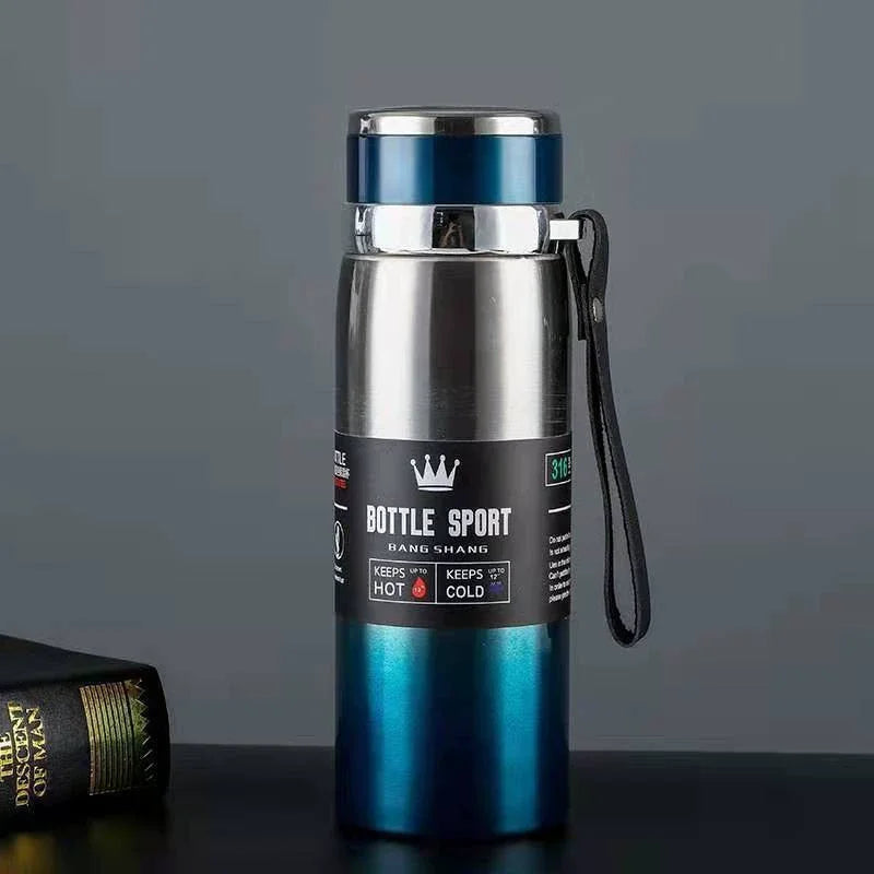 1000ml Stainless Steel Vacuum Thermos Flask – Leakproof & BPA-Free