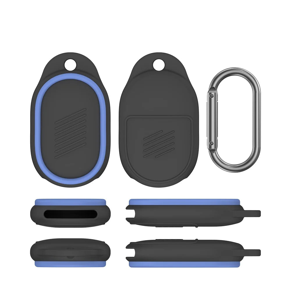 For Xiaomi Tag Dust Proof Minimalist Solid Color Silicone Case Provides Comprehensive Protection And Is Shock-And Drop-Resistant Peaceful Pleasures Health and Wellness Glow Dark Blue