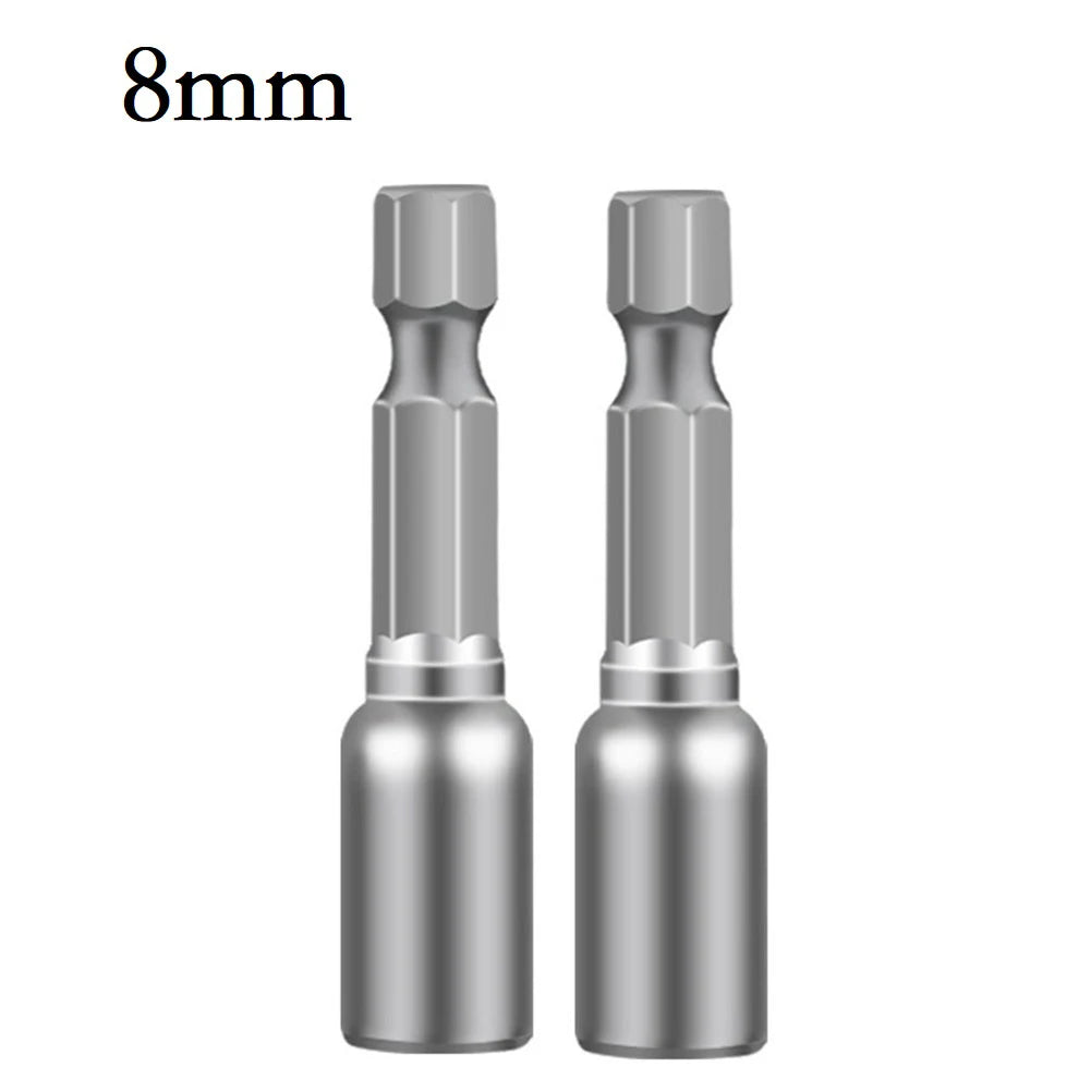 2 6- Impact Socket Magnetic Nut Screwdriver 1 Hex Shank Electric