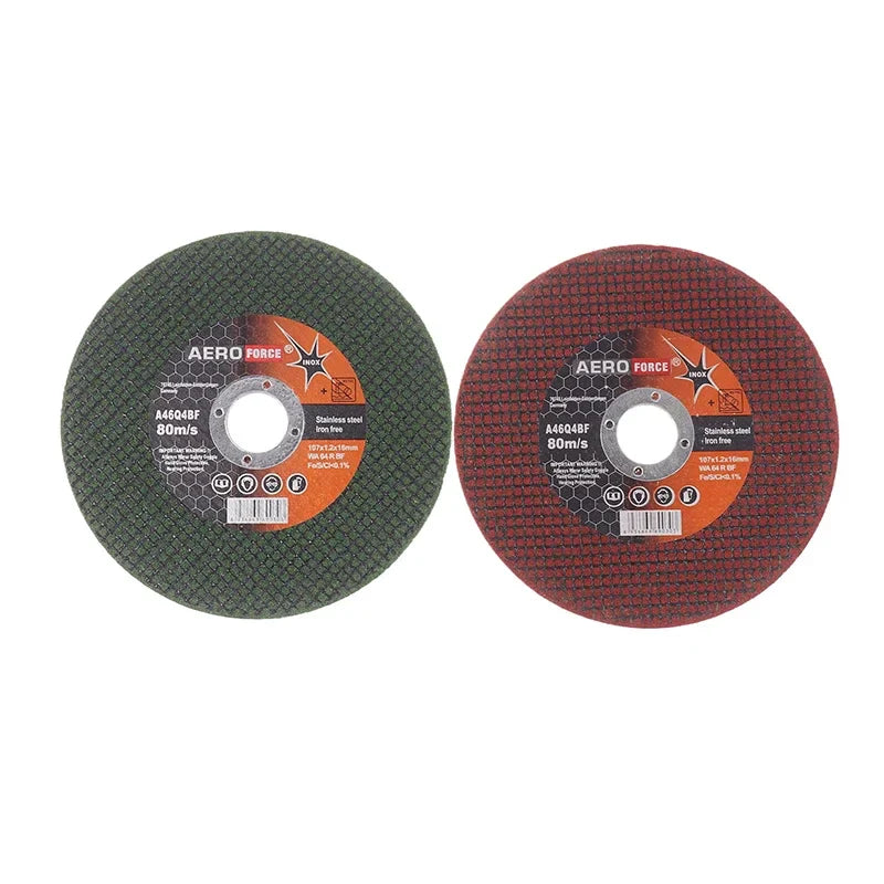 5-Pack 107mm Resin Cutting Discs – Angle Grinder Blades for Metal