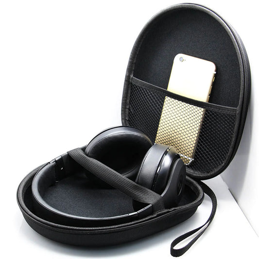Shockproof Headphone Storage Bag Headset Pouch Headphone Container Travel Supplies for Outdoor Activity Headphone Carrying Peaceful Pleasures Health and Wellness