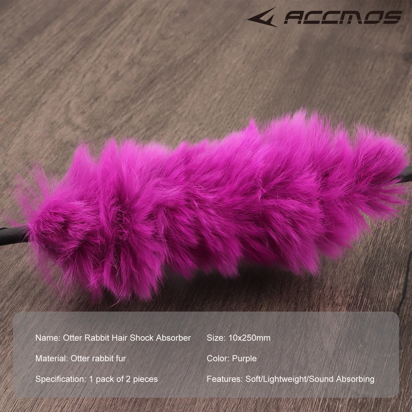 Soft Fur Hair Bow String Stabilizer Damper Archery Hunting Vibration
