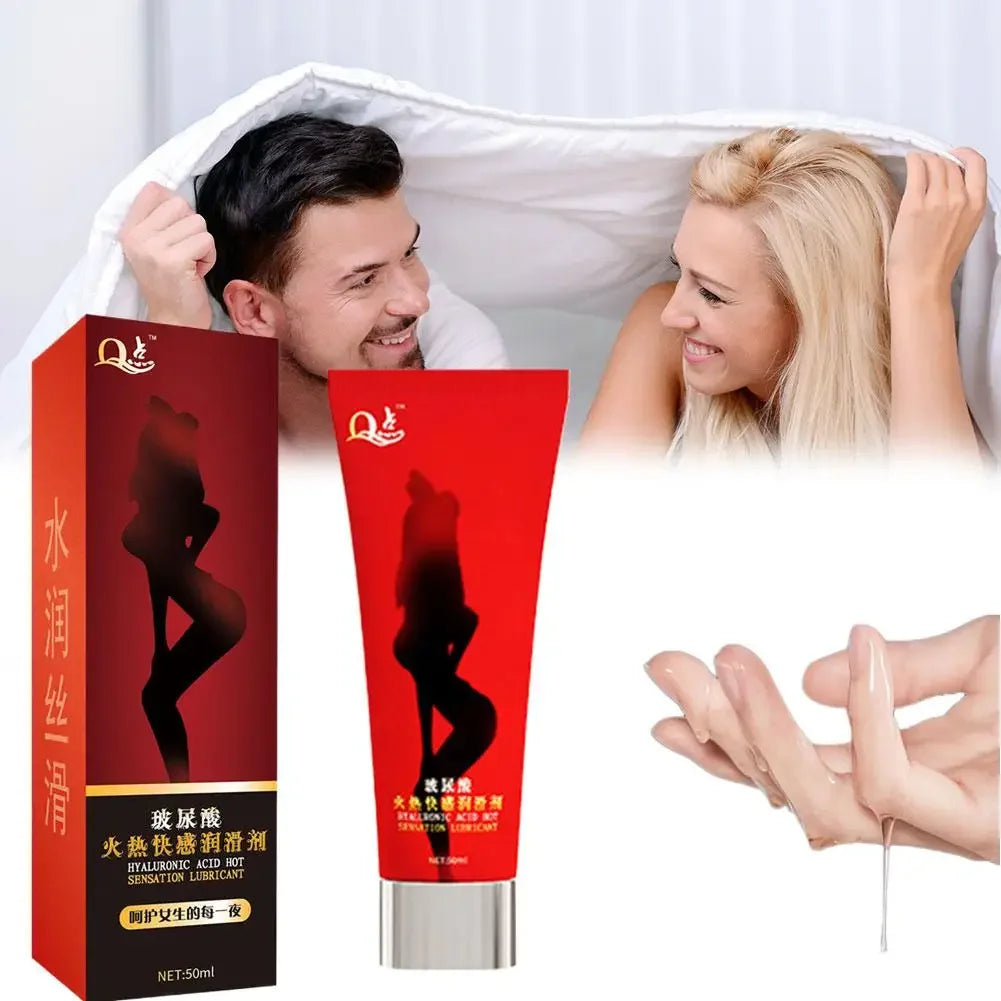 Hyaluronic Acid Personal Lubricant – Water-Based Intimacy Gel Peaceful Pleasures Health and Wellness