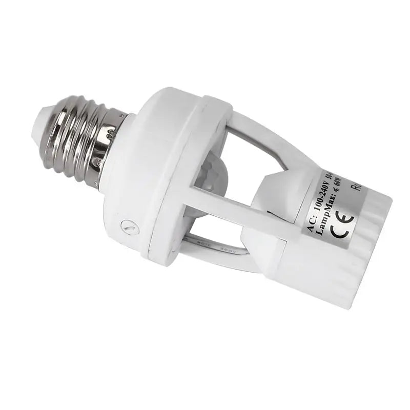 A36T-8X AC110-220V 360 Degrees Pir Induction Motion Sensor IR Infrared Human E27 Plug Socket Switch Base LED Bulb Lamp Holder Peaceful Pleasures Health and Wellness