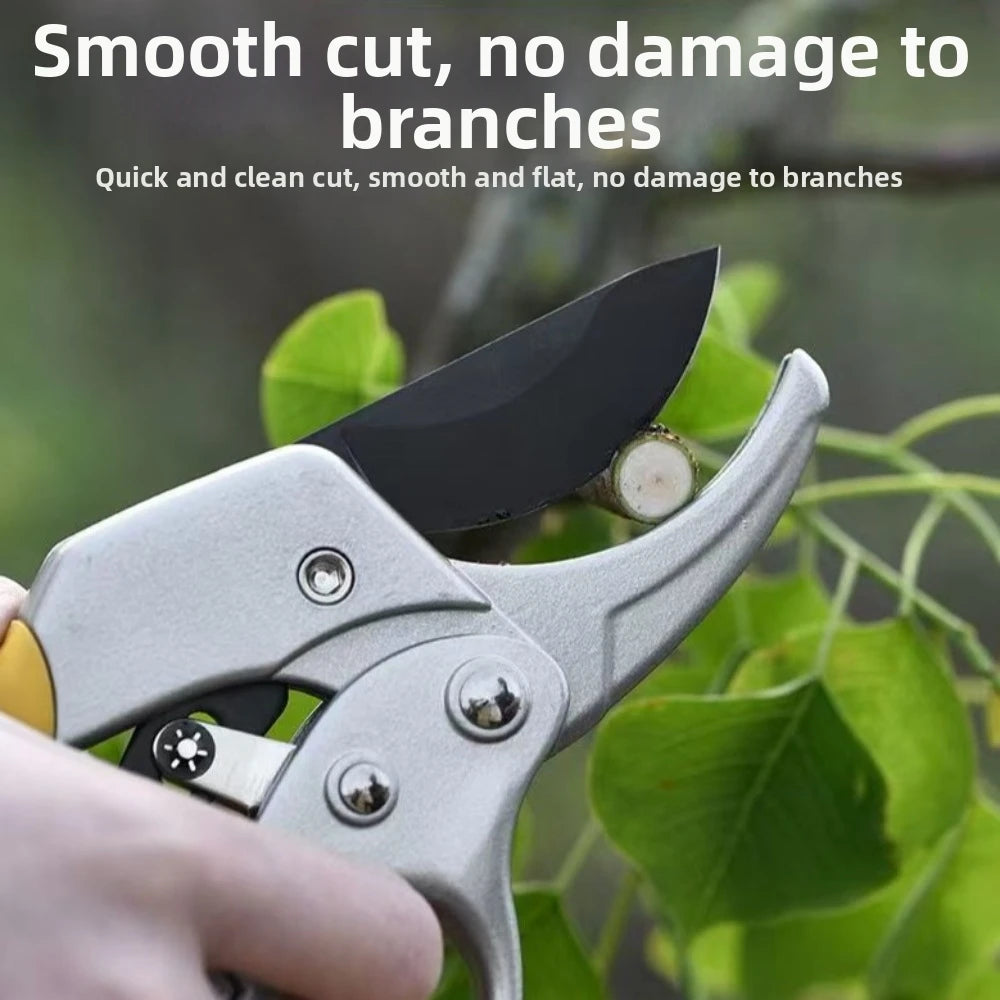 New SK5 Alloy Steel Pruning Shears Quick Cuts Anti-slip Handle Garden Clippers Ergonomic Design Garden Tools Garden Use Peaceful Pleasures Health and Wellness
