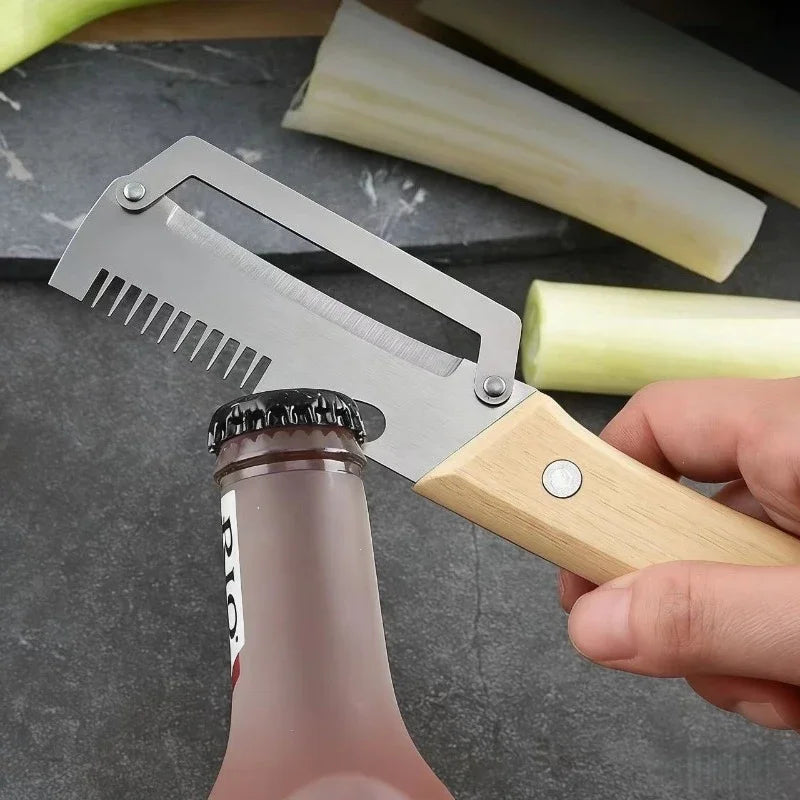 Stainless Steel Vegetable Peeler, Grater & Julienne Slicer