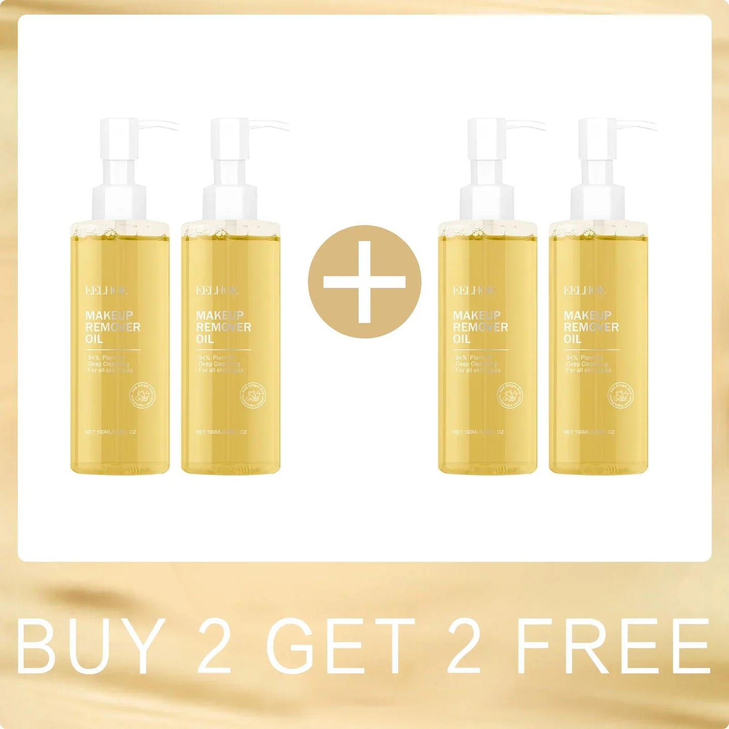 EELHOE Turmeric Cleansing Oil – Deep Pore Cleanser & Makeup Remover Peaceful Pleasures Health and Wellness Buy 2 for 2 Free
