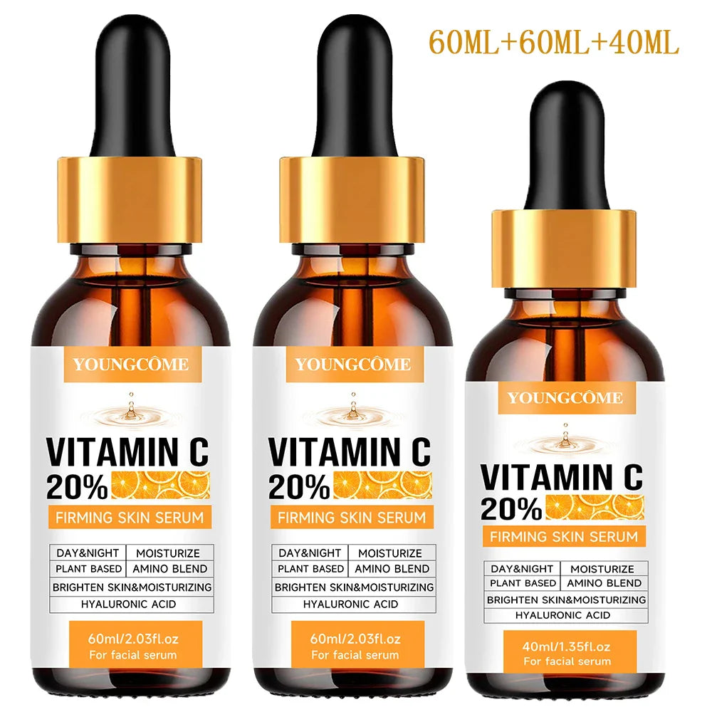 YOUNGCOME 20% Vitamin C Face Serum – Hyaluronic Acid & Retinol