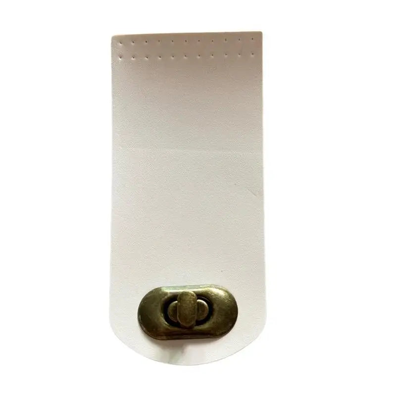 Leather Sew-On Snap Closure Bag Buckle | DIY Handbag Fastener