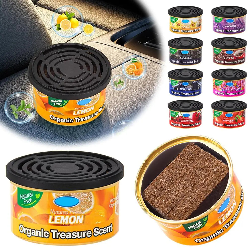 Car Air Freshener Can – Coffee Scent Odor Eliminator Car Air Freshener Peaceful Pleasures Health and Wellness