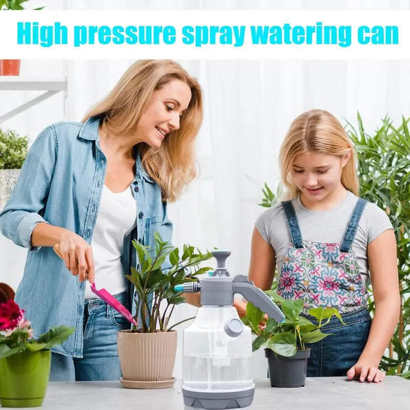 Pump up Sprayer Fine Mist Spray Bottle Small cleaning pot Handheld Plant Mister Watering Can Indoor Cleaning Supply for Garden Peaceful Pleasures Health and Wellness