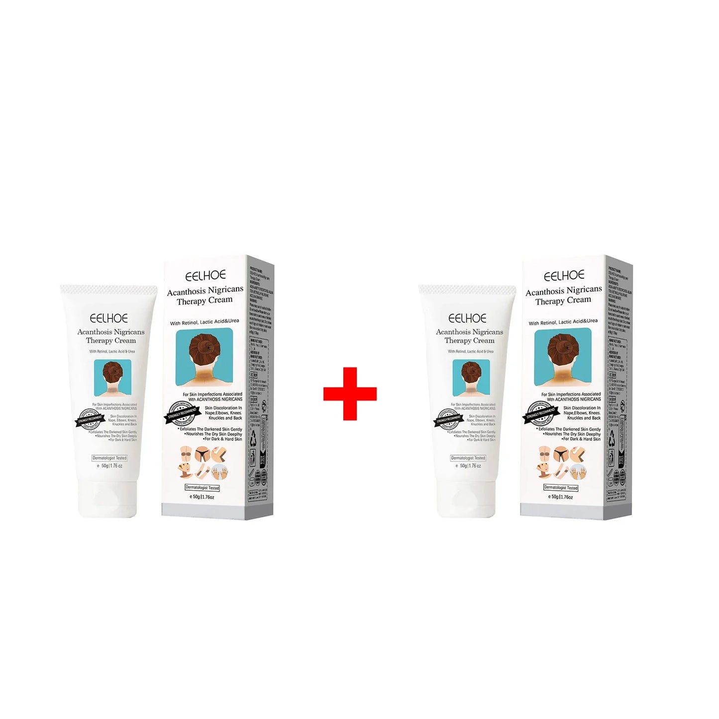 EELHOE Skin Brightening Whitening Cream – Neck, Elbow & Body