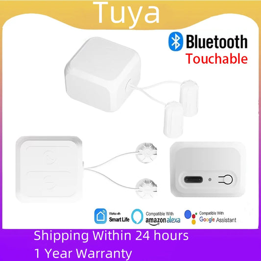 Tuya Smart Finger Robot Touch Screens Bluetooth Wireless Touch Switch Fingerbot Work With Alexa Google Home Voice Assitant Peaceful Pleasures Health and Wellness