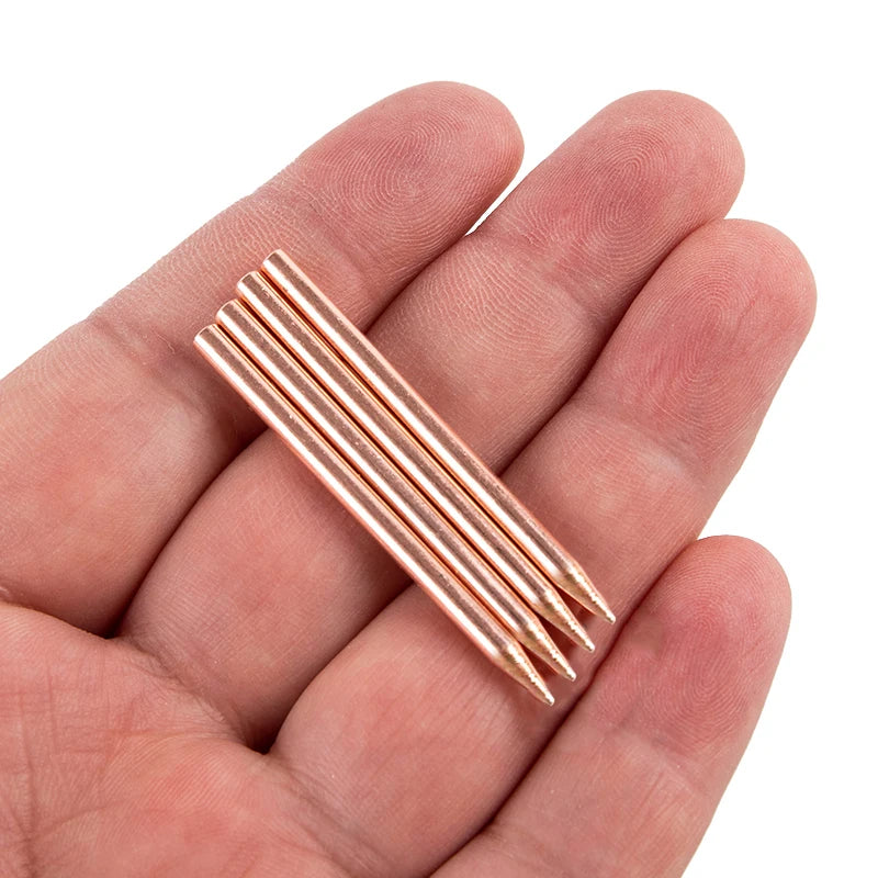 2PCS 3mm Spot Welding Needle Tips – Aluminum Oxide Copper 18650