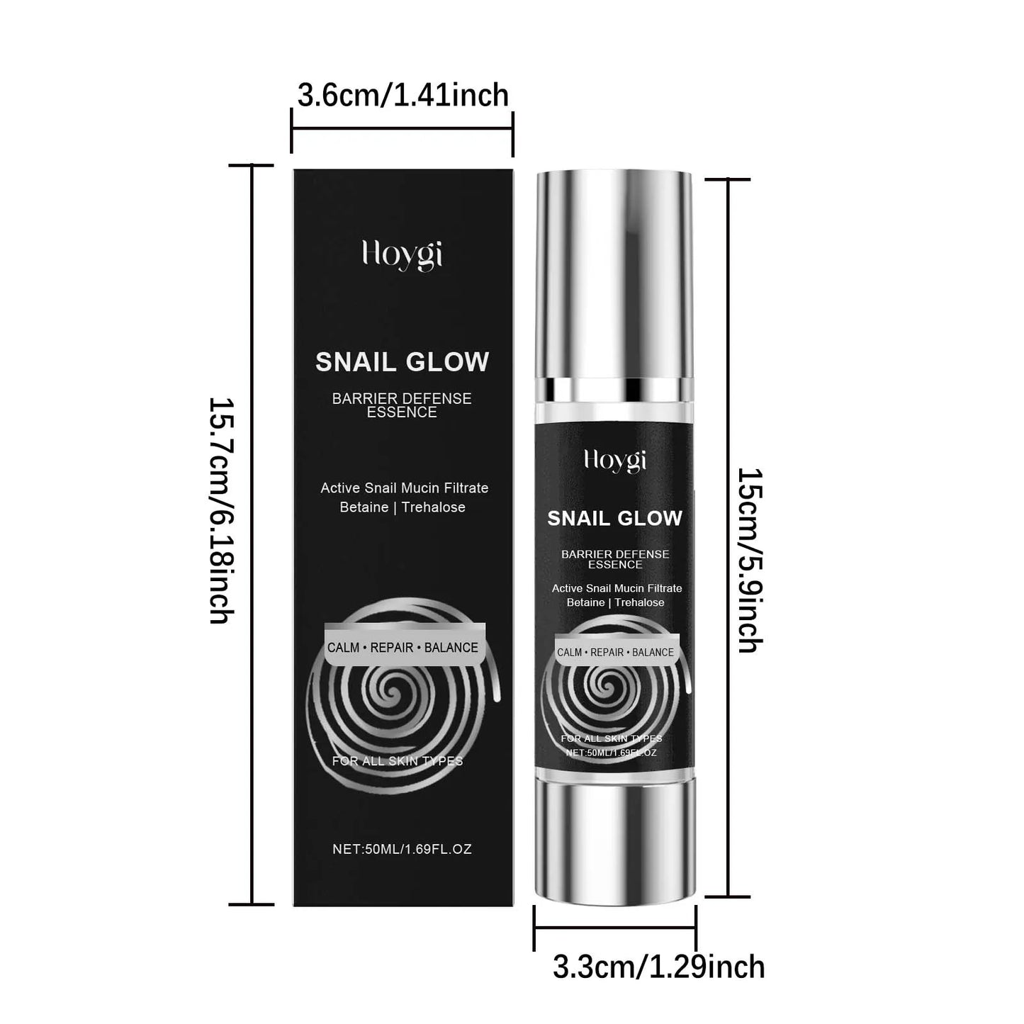 Snail Mucin Skincare Set – Collagen Cream & Hydrating Essence