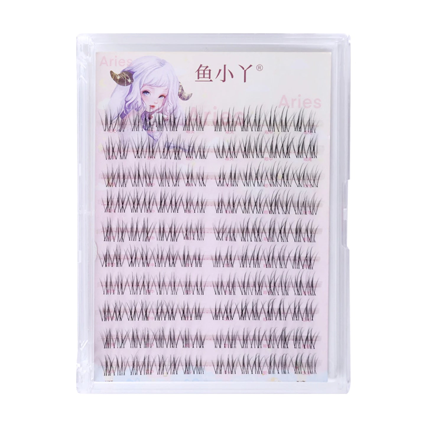 DIY U shaped Resuable Lashes Spiky Cluster Eyelash Extensions For Korean Kpop Girl Eye Makeup Tool 10 Rows Peaceful Pleasures Health and Wellness style 8