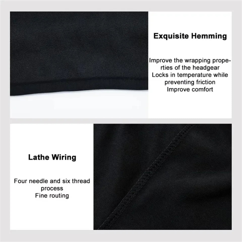 Spandex No-Hole Balaclava Head Cover – UV Protection & Cosplay