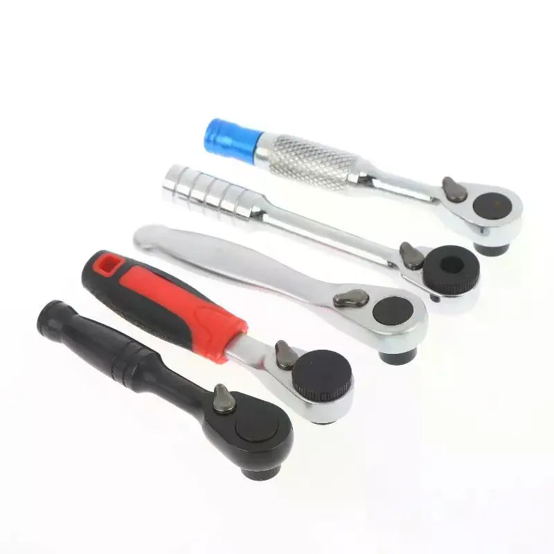 72-Tooth Mini Ratchet Wrench 1/4 Inch Reversible Magnetic Tool