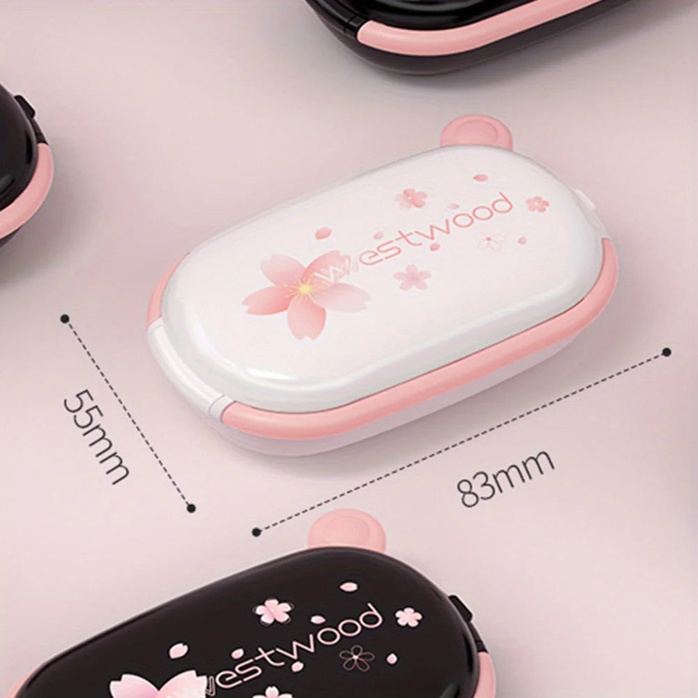 Small Pill Cutters Splitter for Small & Tiny Pills Portable Pill Crusher for Large Pills with Sharp Safe Blad Washable Pill Box Peaceful Pleasures Health and Wellness