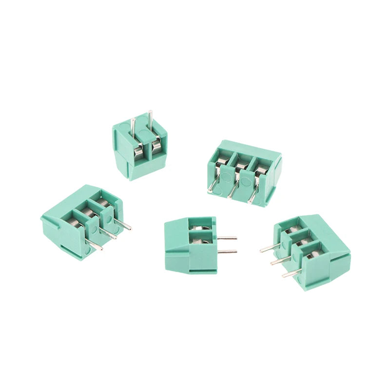 New 50pcs Kf350-2p 3p 3.5mm 300v 10A Pitch 2 3 Pin Spliceable Plug-in PCB Screw Terminal Block Connector FOR 24-18 AWG CABLE Peaceful Pleasures Health and Wellness