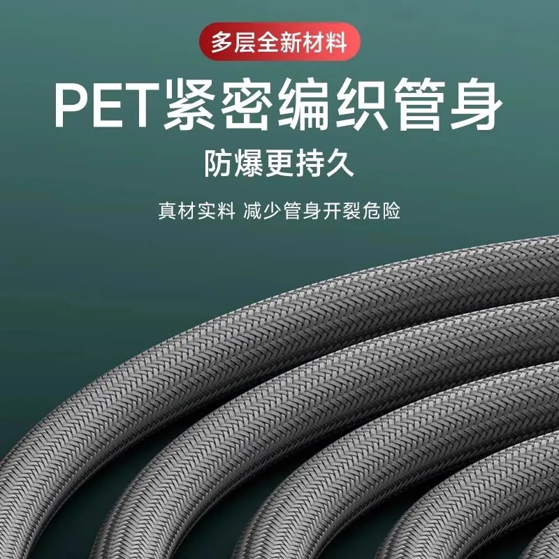 Flexible Nylon Shower Hose 1.5M & 2.0M | High Pressure G1/2