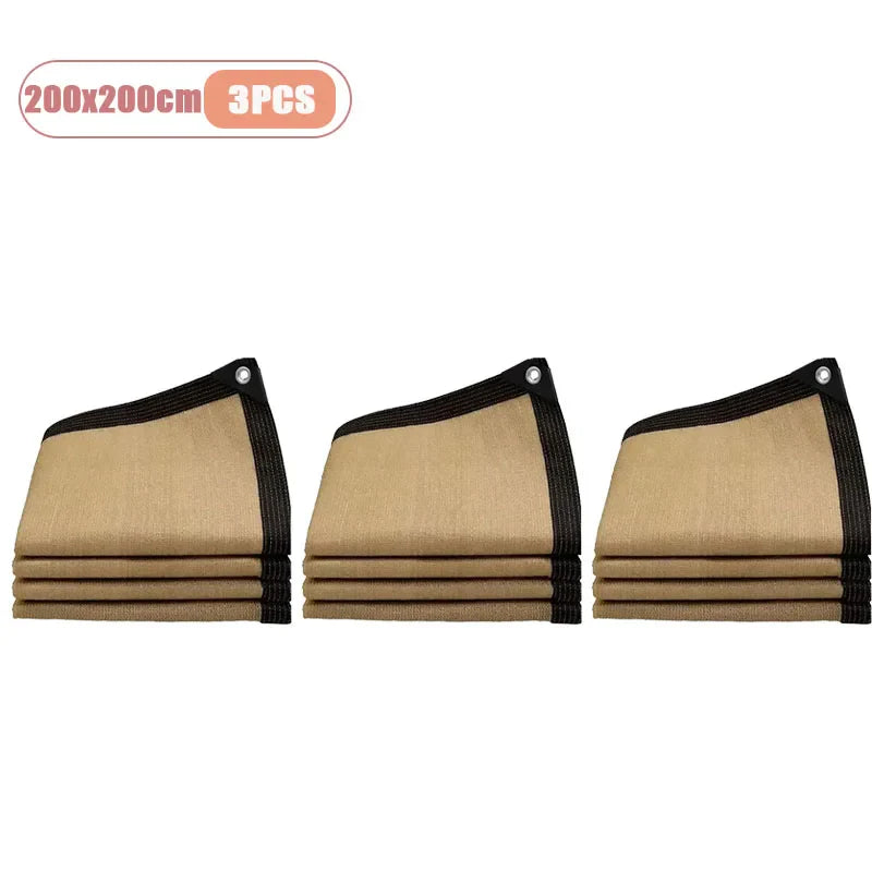 HDPE Sun Shade Net 2x2m 2x4m | 90% UV Outdoor Shade Fabric
