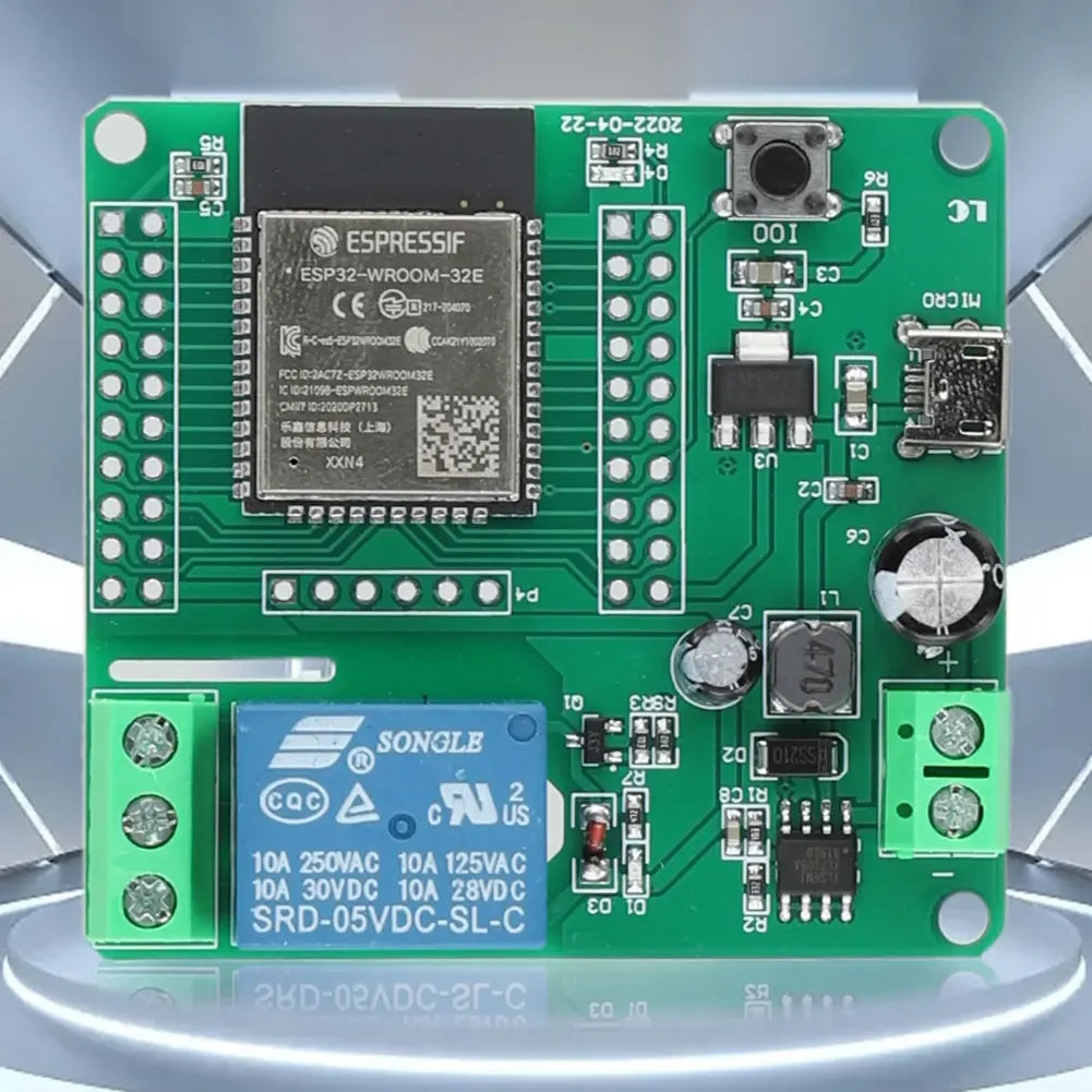 ESP32 WiFi Bluetooth BLE Relay Module – 1/2/8 Channel Development Board Peaceful Pleasures Health and Wellness dc5 to 60v2s United States
