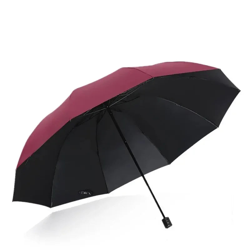130cm Large Windproof Umbrella | 10-Bone Frame, UPF 40+