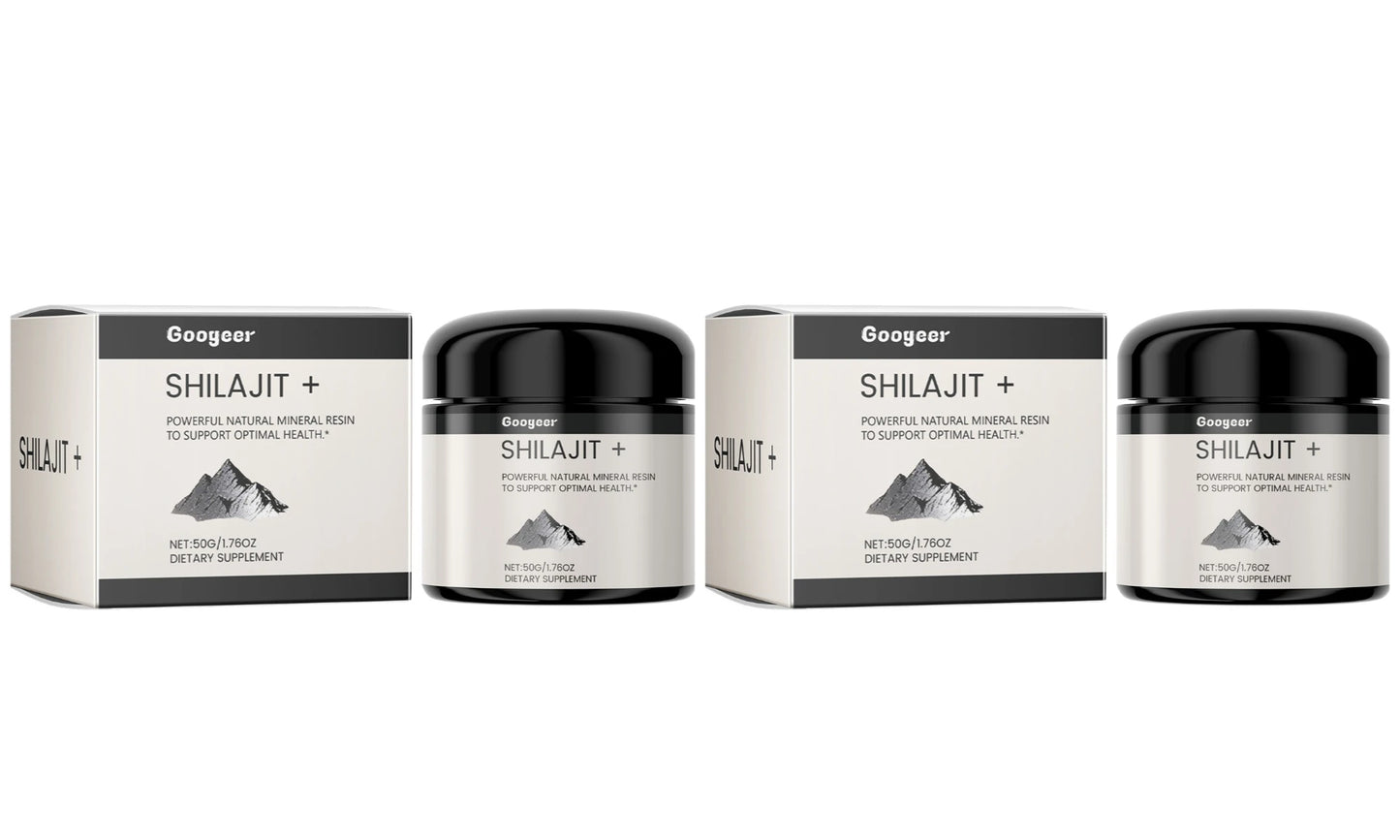 Shilajit+ Natural Mineral Resin Herbal Blend 50g | Daily Wellness