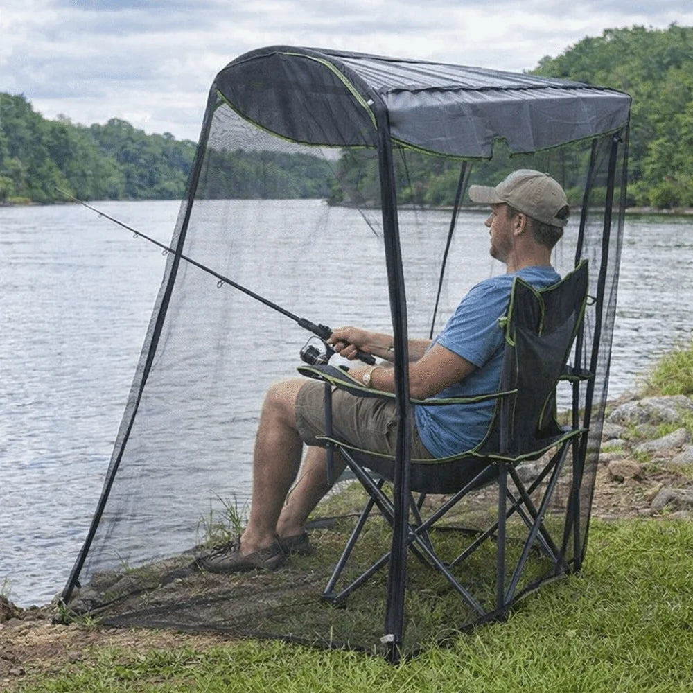 Canopy Chair Mosquito Net Cover – Zipper Bug Mesh Tent Mosquito Net Cover Peaceful Pleasures Health and Wellness